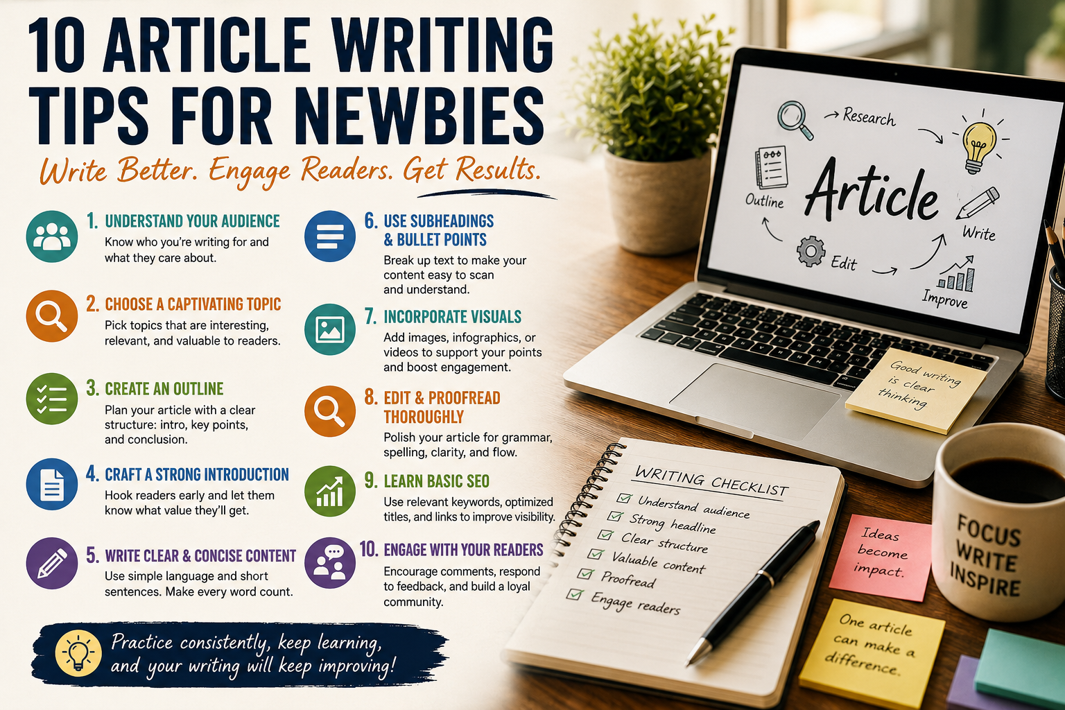 10 Article Writing Tips Every New Writer Should Know